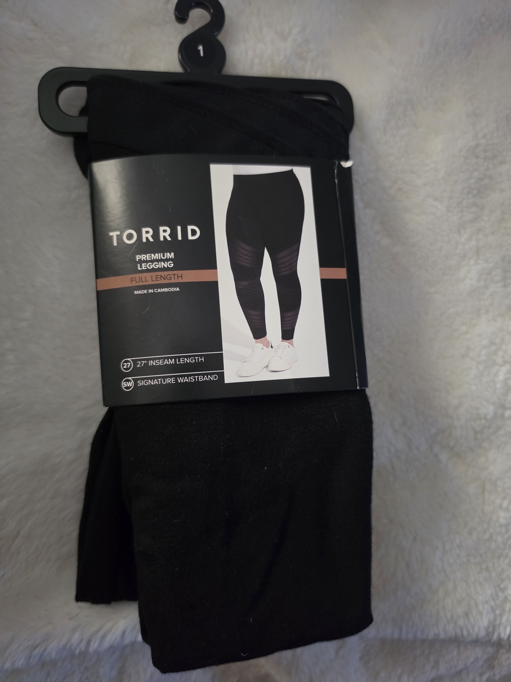 Torrid Black Premium Full-Length Leggings